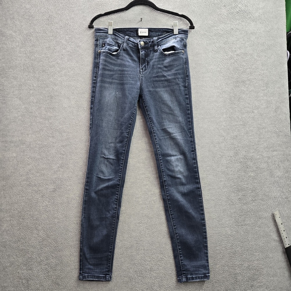 Judy Blue Women Jeans 7/28 Denim JB8248SSDK Skinny Slim 27" Inseam
